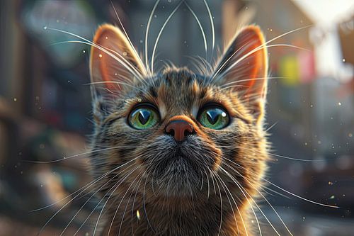 katten in en rondom het huis