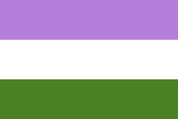 Genderqueer Pride Flag van Bear Necessities