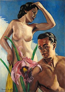 Francis Picabia - Adam et Eve (1941) sur Peter Balan