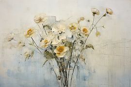 Still life with flowers by Wonderful Art