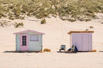 Strandhuisjes Texel van Bianca Kramer