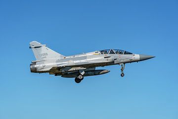 Landing Taiwanese Dassault Mirage 2000-5. by Jaap van den Berg