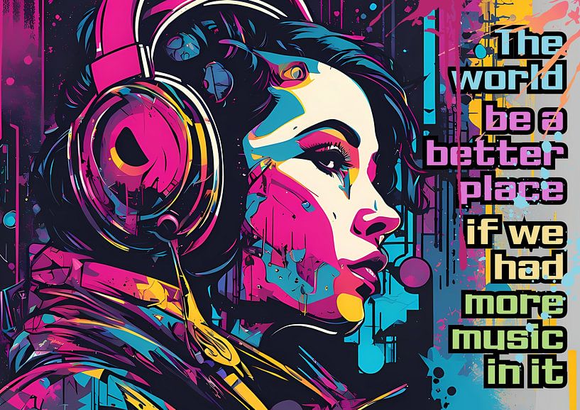 Music Makes the World Better 002 by BRZ999