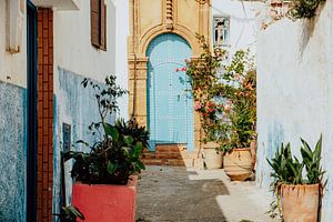 Porte bleue à Rabat | Maroc | Photo de voyage
