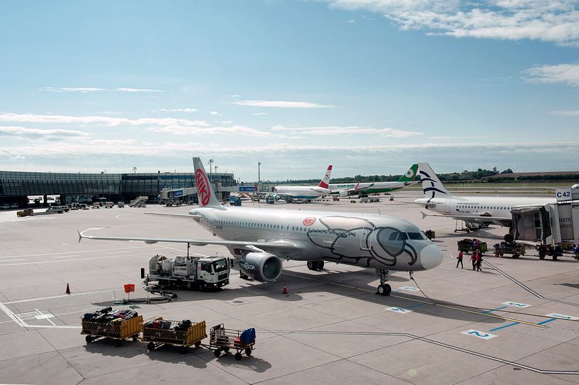 Airport Wien-Schwechat by Richard Wareham