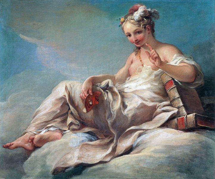 Komödie - Pierre Charles Trémolières, 1736 von Atelier Liesjes