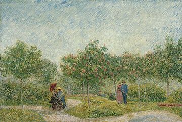 Garden with Courting Couples: Square Saint-Pierre, Vincent van Gogh