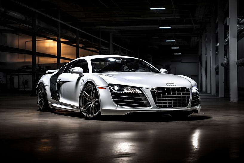 Audi R8 van Koffie Zwart
