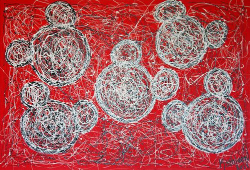 Mickey en Minnie Mouse "hoofden"