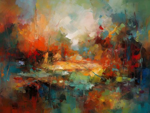 Sand mound in the forest