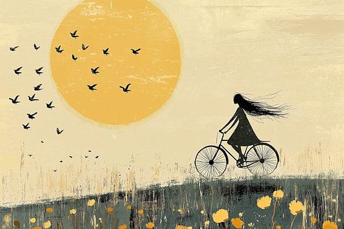 Sunny Cycle Tour along the Flowers no.3