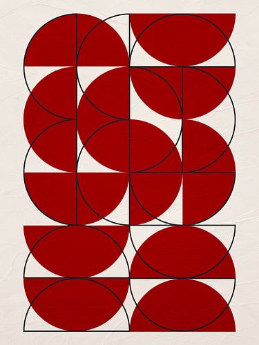 Moderne Abstrakte Geometrische Kunst von Online Arts