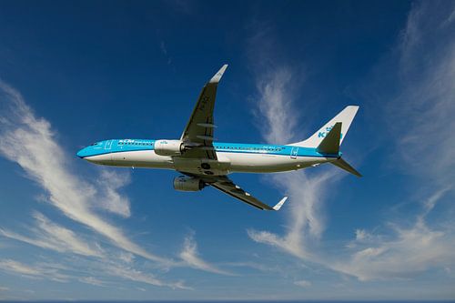 KLM Boeing 737-800, KL2020, registratie PH BCL, naam Krooneend