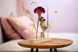 Soft Flowering - Dry Flowers in Light 2 by Annette Moerman