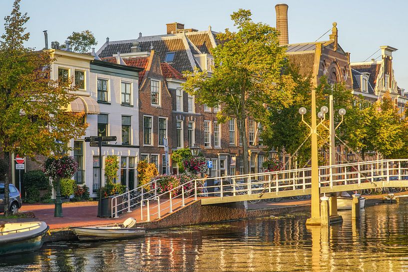 Old Singel in Leiden by Dirk van Egmond