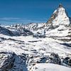 Alpenpanorama mit Matterhorn von t.ART