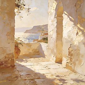 Earth Tones and Ocean Blues sur Johannas Art Creations