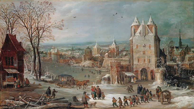 Winter, Joos de Momper van Meesterlijcke Meesters