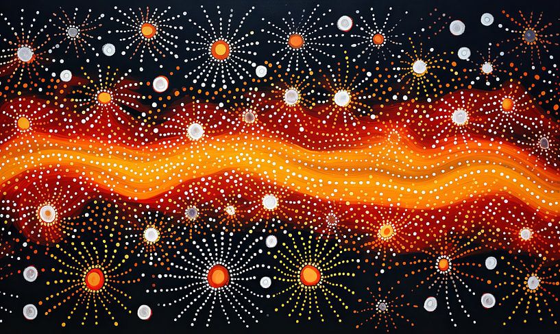 abstract van Virgil Quinn - Decorative Arts