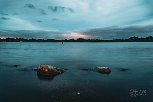 Kralingse plas zonsopgang