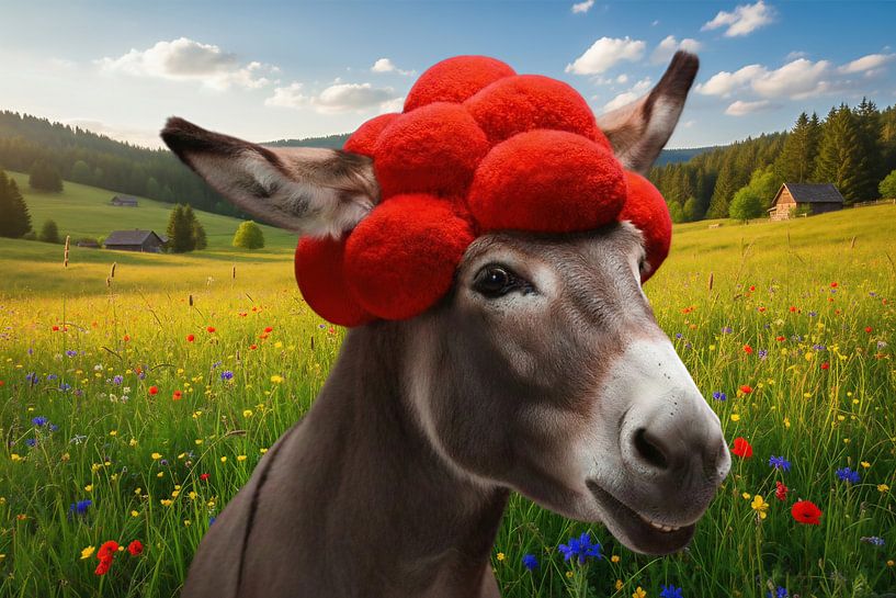 Esel Bolle aus dem Schwarzwald 1.0 von Ingo Laue