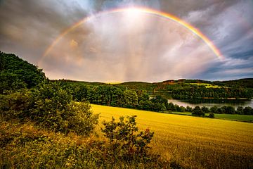 Arc-en-ciel sur Joris Machholz