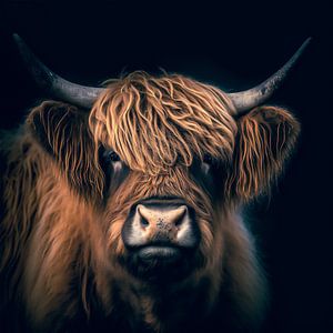Portrait d'un highlander écossais