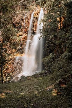 Waterval in Zuid-Tirol van Andreas Vanhoutte