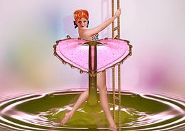 Pin-up-Girl Verlockung von Moonheart Artworks