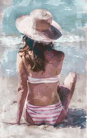 Ein Sommertag am Strand von Studio Allee