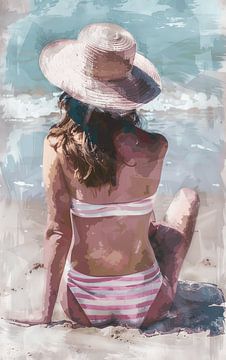 Ein Sommertag am Strand von Studio Allee