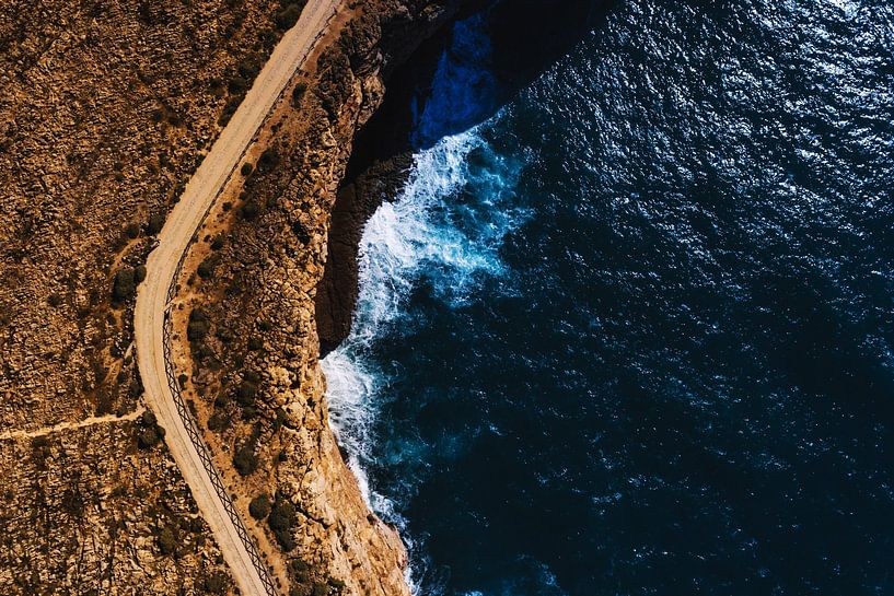 Blue Shore by Walljar