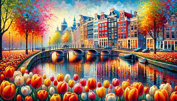 Herfstmagie op de Amsterdamse grachten