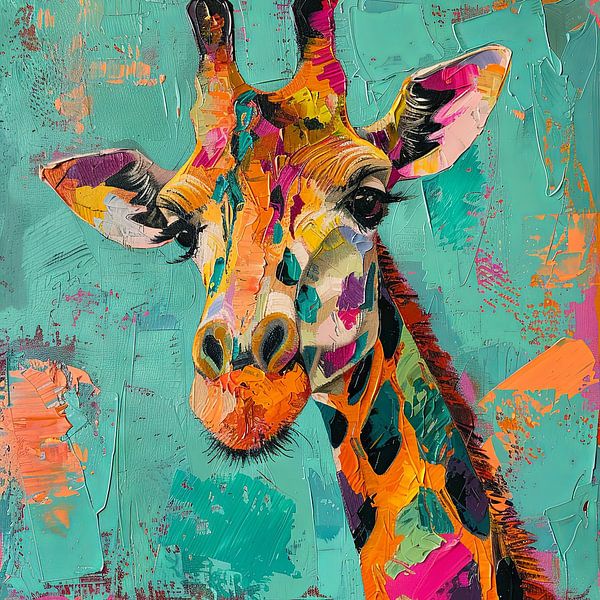 Giraffe von Poster Art Shop