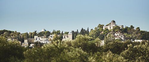 Blick auf das Observatorium von Athen von Bart Rondeel