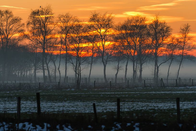 Fire in the sky van Tonny Eenkhoorn- Klijnstra