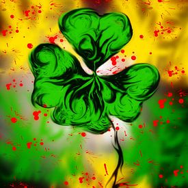 Trèfle à quatre feuilles sur Stephan Zaun