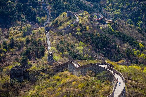 Hiking on the Great Wall of China