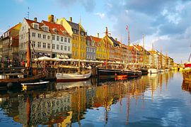 Blick auf die Altstadt von Kophenhagen von Reinhard  Pantke