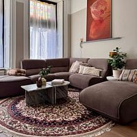 Photo de nos clients: L'automne ! Une lanterne se reflète dans la surface chaude par Marjolijn van den Berg, sur ArtFrame