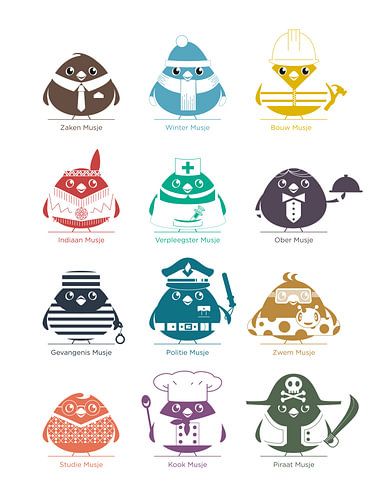 Beter 12 mussen in de hand...