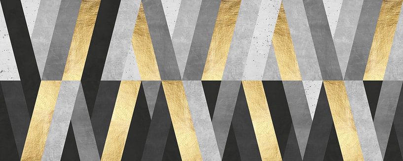 Goldene Striche 1 von Vitor Costa