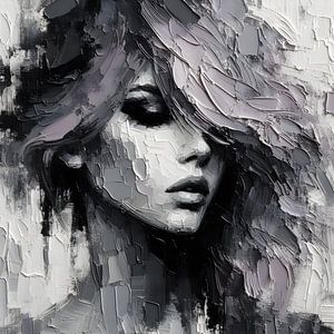 Mauve Portrait Grob