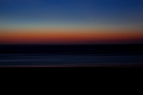 Scheveningen Strand Sonnenuntergang 2 von Beautiful Netherlands Photography