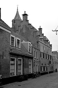 Alkmaar Nordholland Schwarz und Weiß