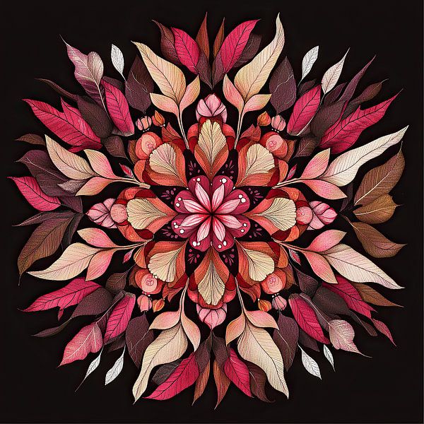 Mandala im Rhythmus der Schöpfung von Niklas Maximilian