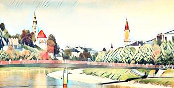 Mozartsteg in Salzburg