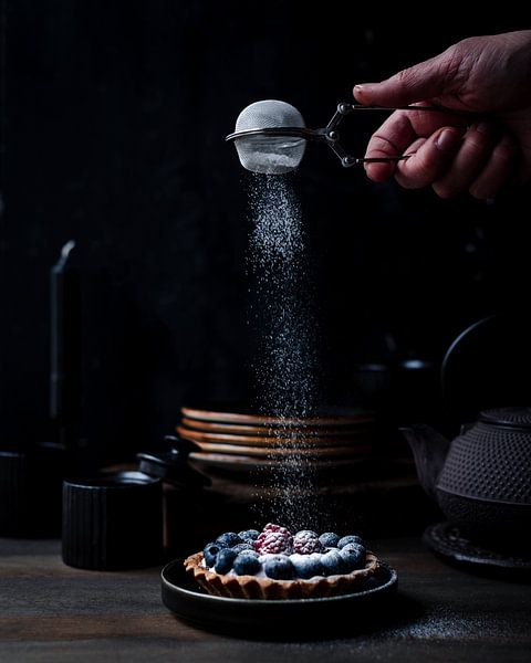 Food fotografie poedersuiker van Daisy de Fretes