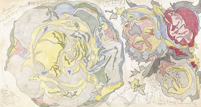 Kropsla en bloemmotieven, Theo Colenbrander van Meesterlijcke Meesters