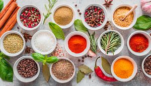 Various spices by Mustafa Kurnaz